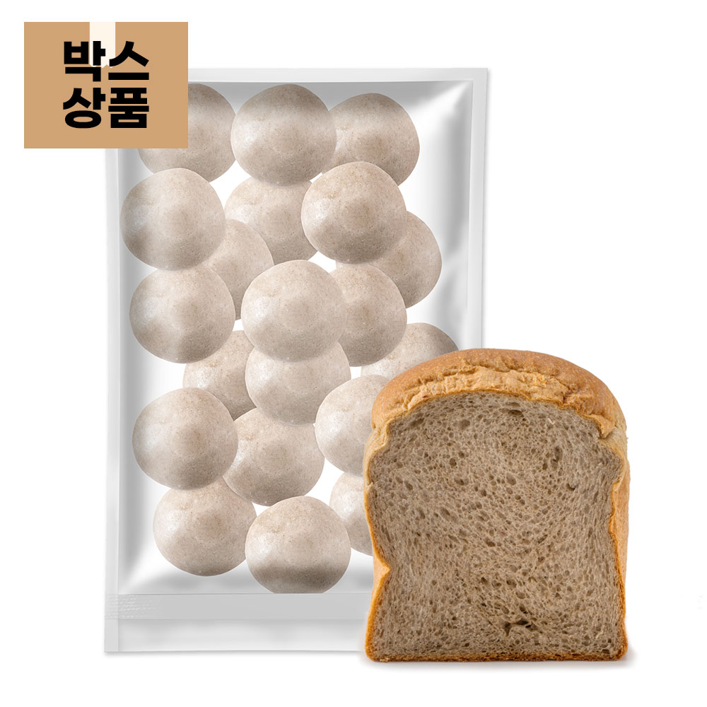 [냉동/박스] 흑보리식빵생지(100g x 18ea) x 2세트