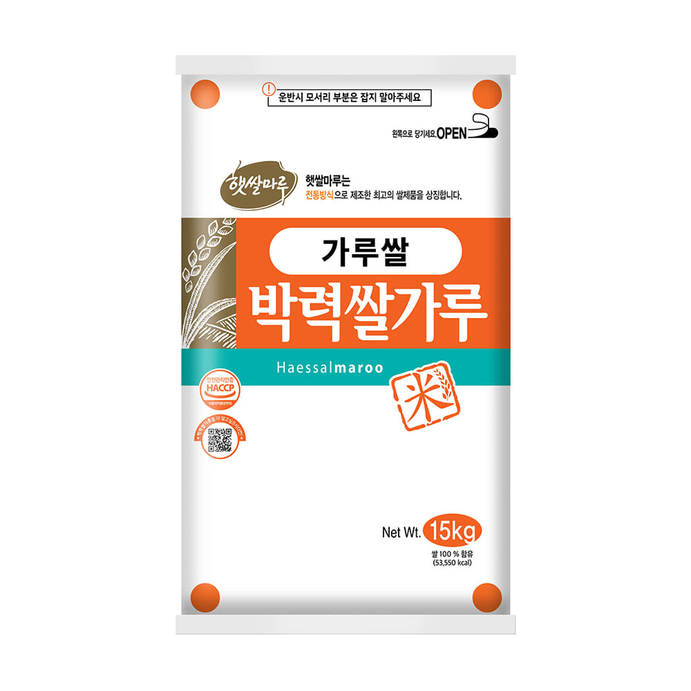 [가루쌀] 박력쌀가루 15kg