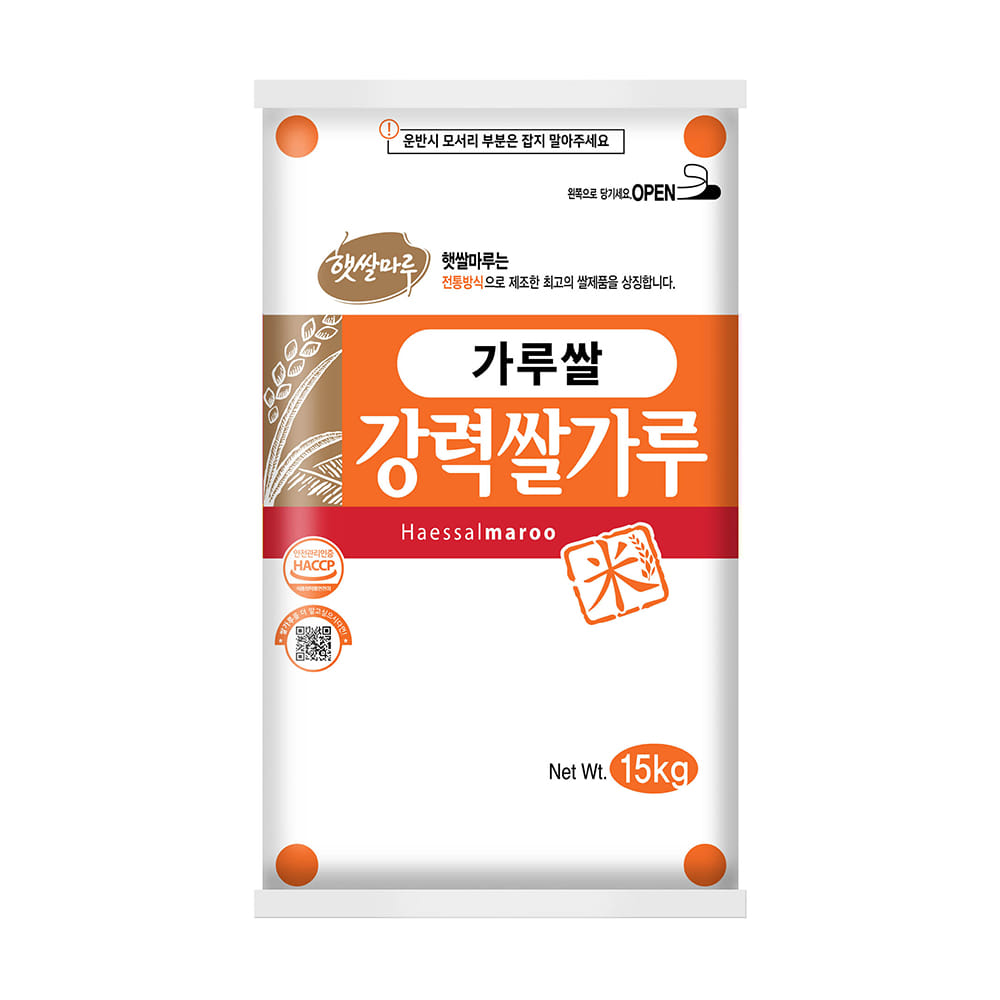 [가루쌀] 강력쌀가루 15kg