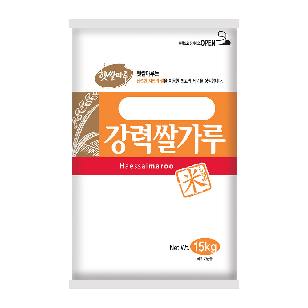 [수입쌀] 강력쌀가루 15kg
